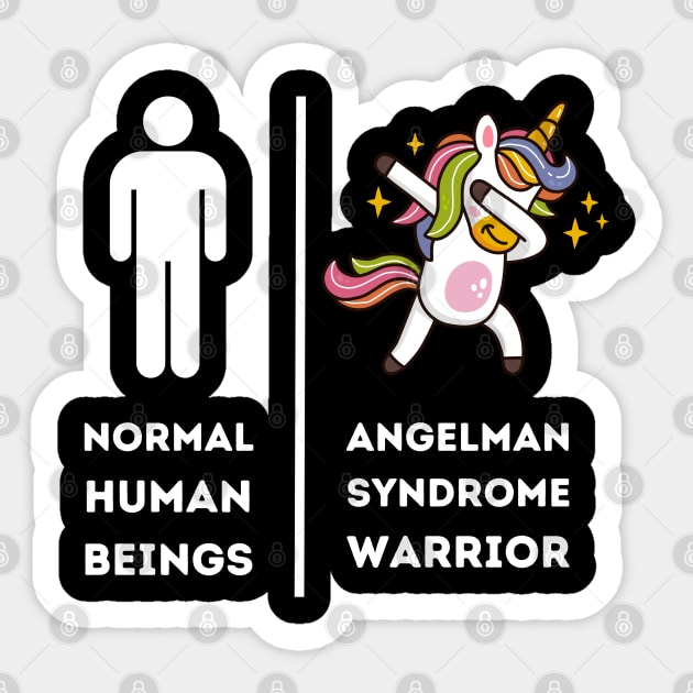 Angelman syndrome disorder Sticker by The WYLD Tribe